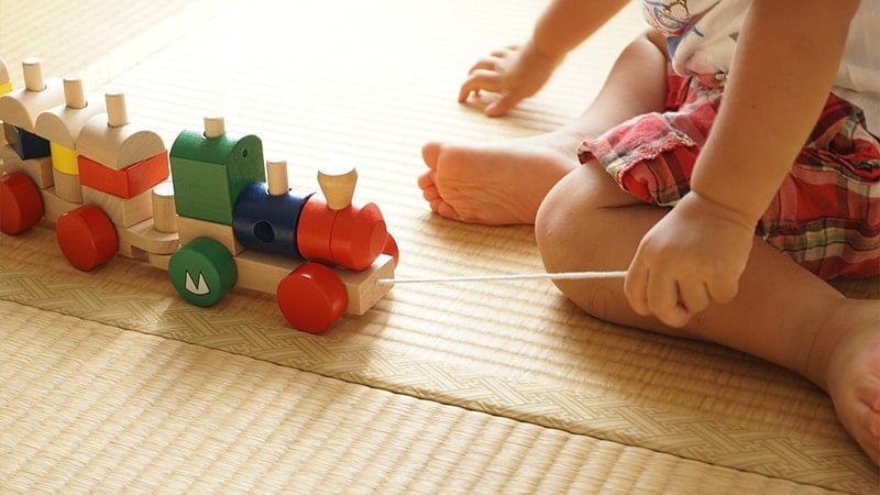 Macam Macam Mainan Bayi - Bayi dan Kereta Mainan