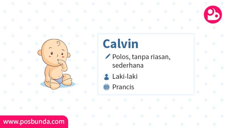 Arti Nama Calvin - Calvin
