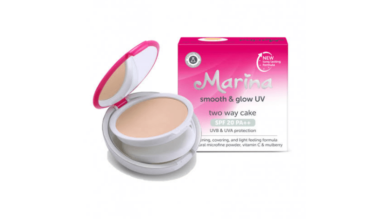 Gambar 3 Marina Smooth & Glow UV Compact Powder